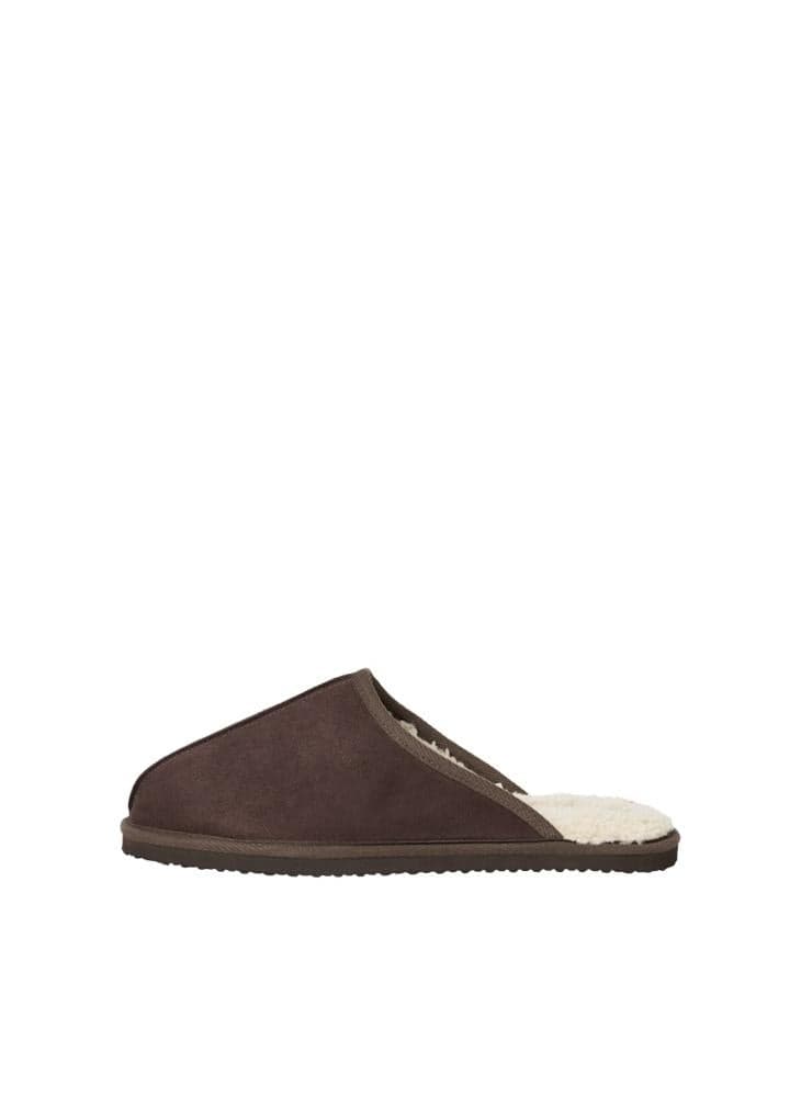 Men’s Brown Knit Slip-On Casual Shoes 12187558 - Image 1