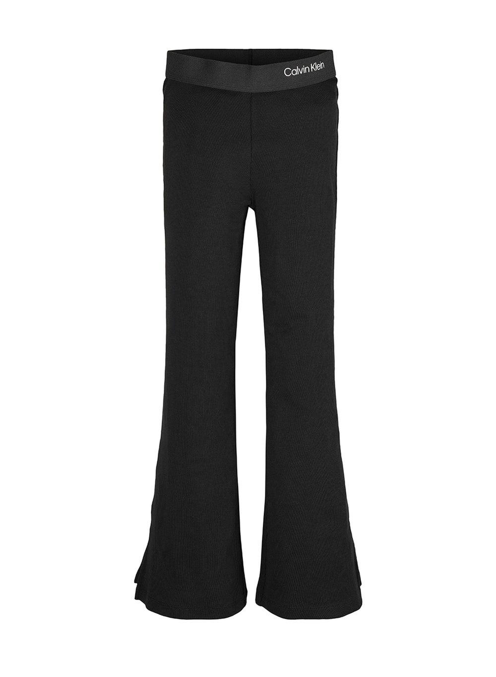Youth Logo Flare Pants IG0IG03003BEH Black - Image 1