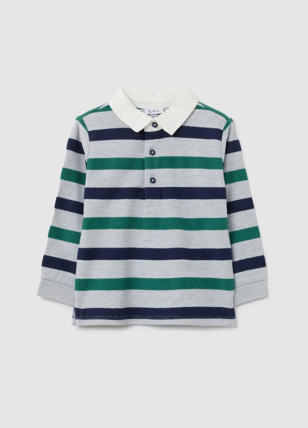 Multicolour Cotton Baby Polo Shirt Regular Fit - Image 1