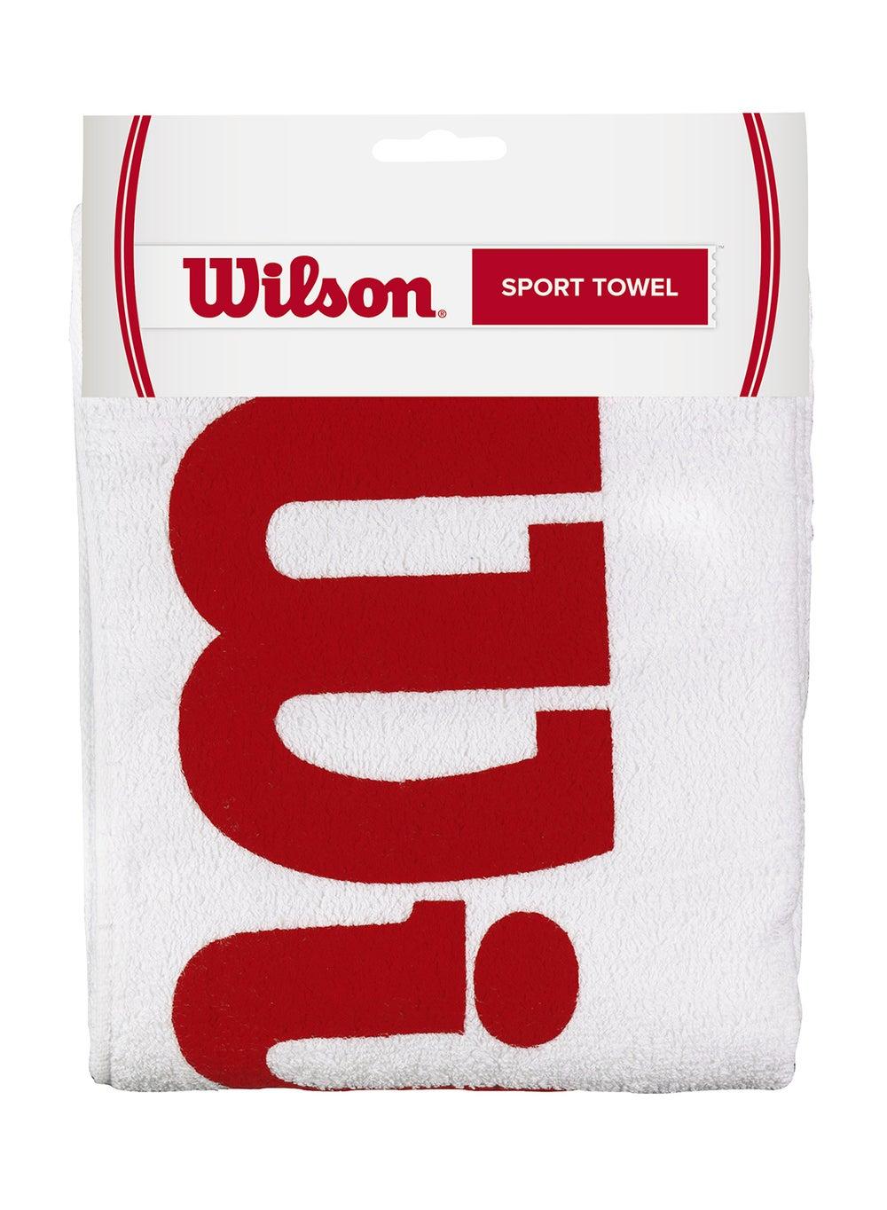 Wilson Sport White Towel 60x120cm Performance Essential - Image 1