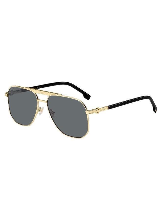Hugo Boss BOSS 1743/S Gold Aviator Sunglasses - Image 1