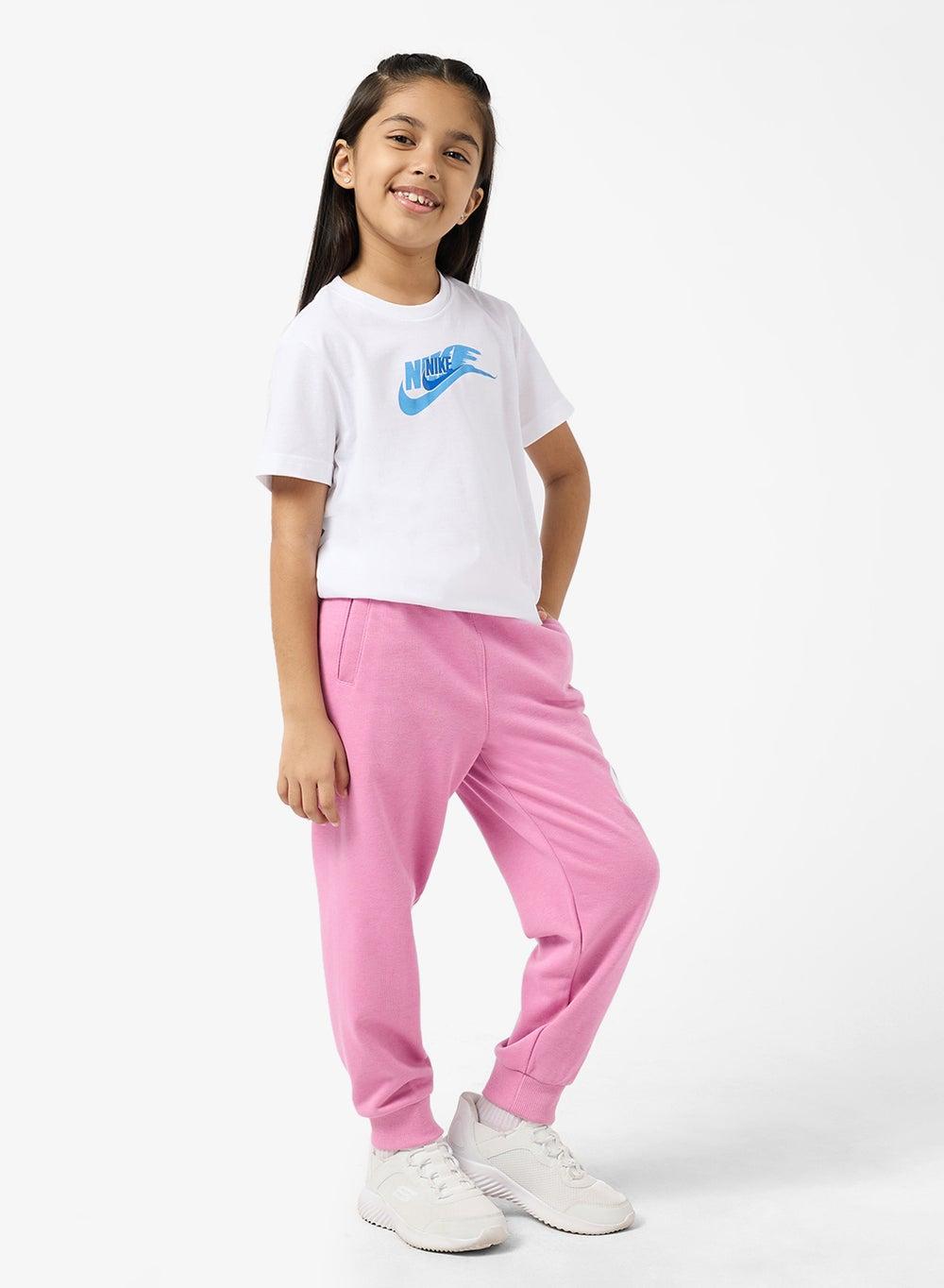Girls NSW Club Sweatpants 36L099 Pink - Image 1