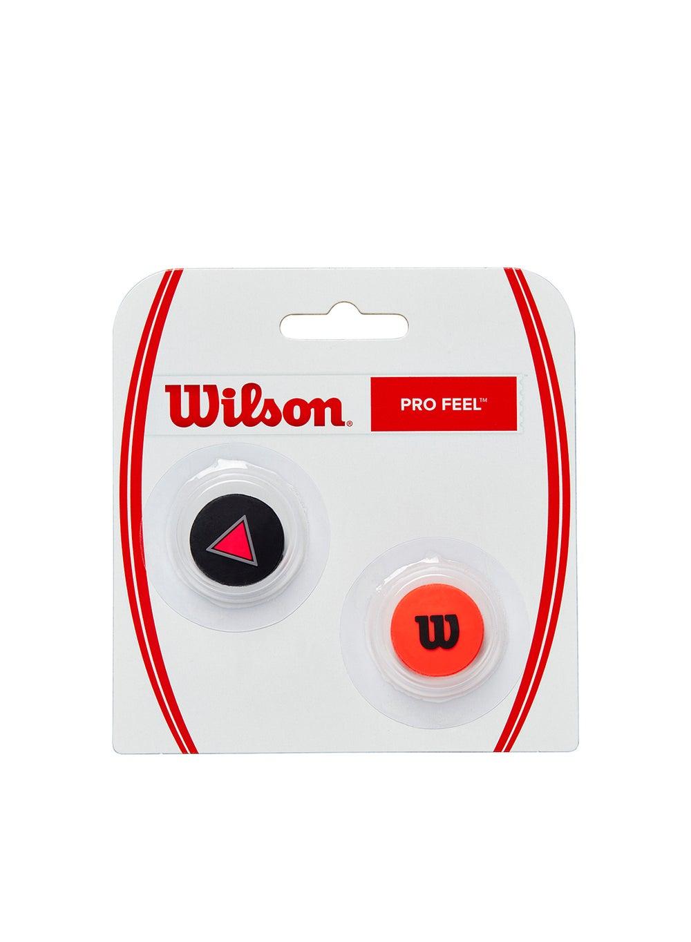 Pro Feel Clash Vibration Dampeners Pack of 2 Red Black - Image 1