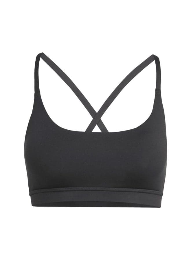 adidas All Me Light Support Training Bra Black - Image 1