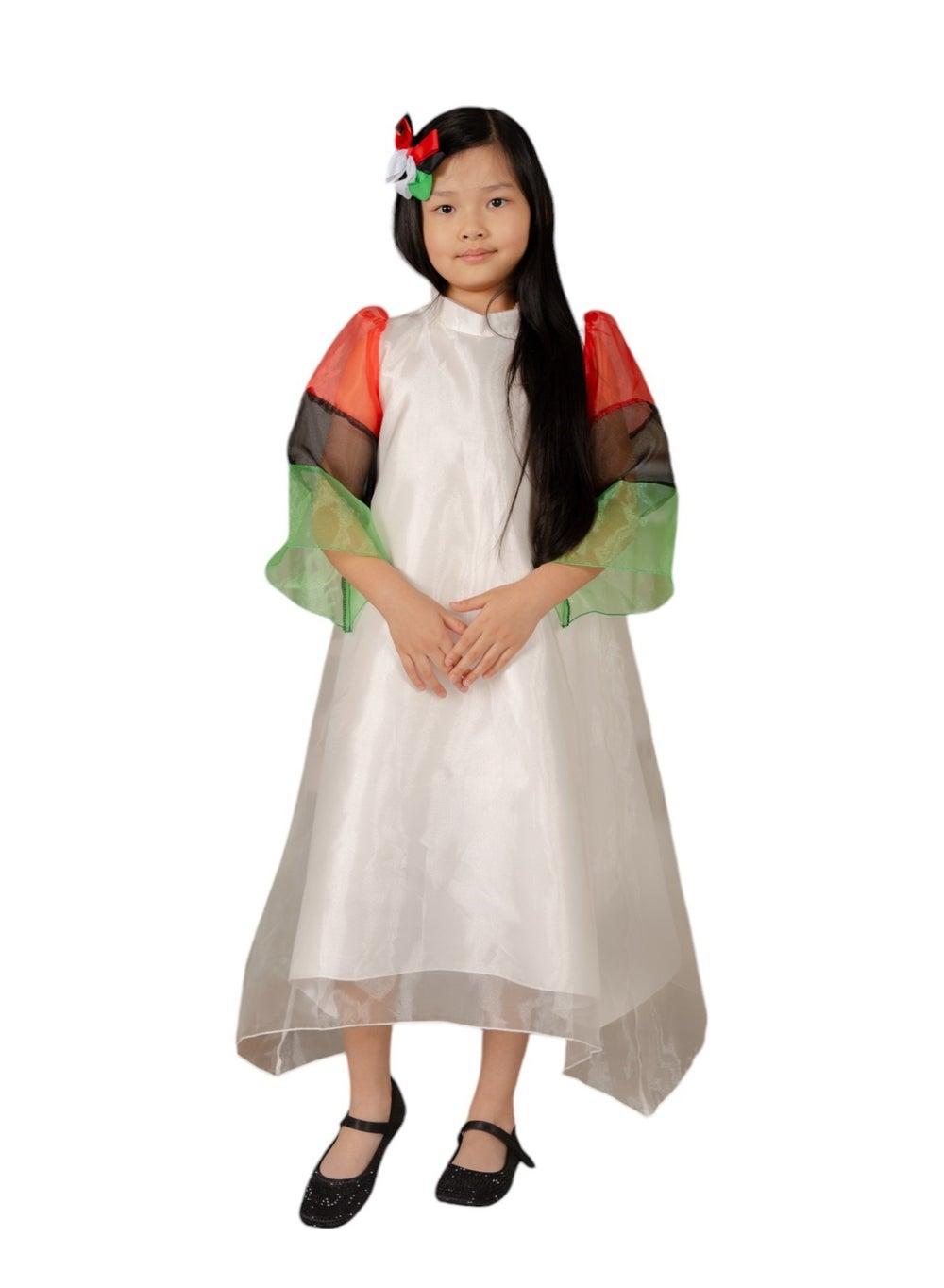 Aaliyah UAE Flag Maxi Dress – National Day Edition - Image 1