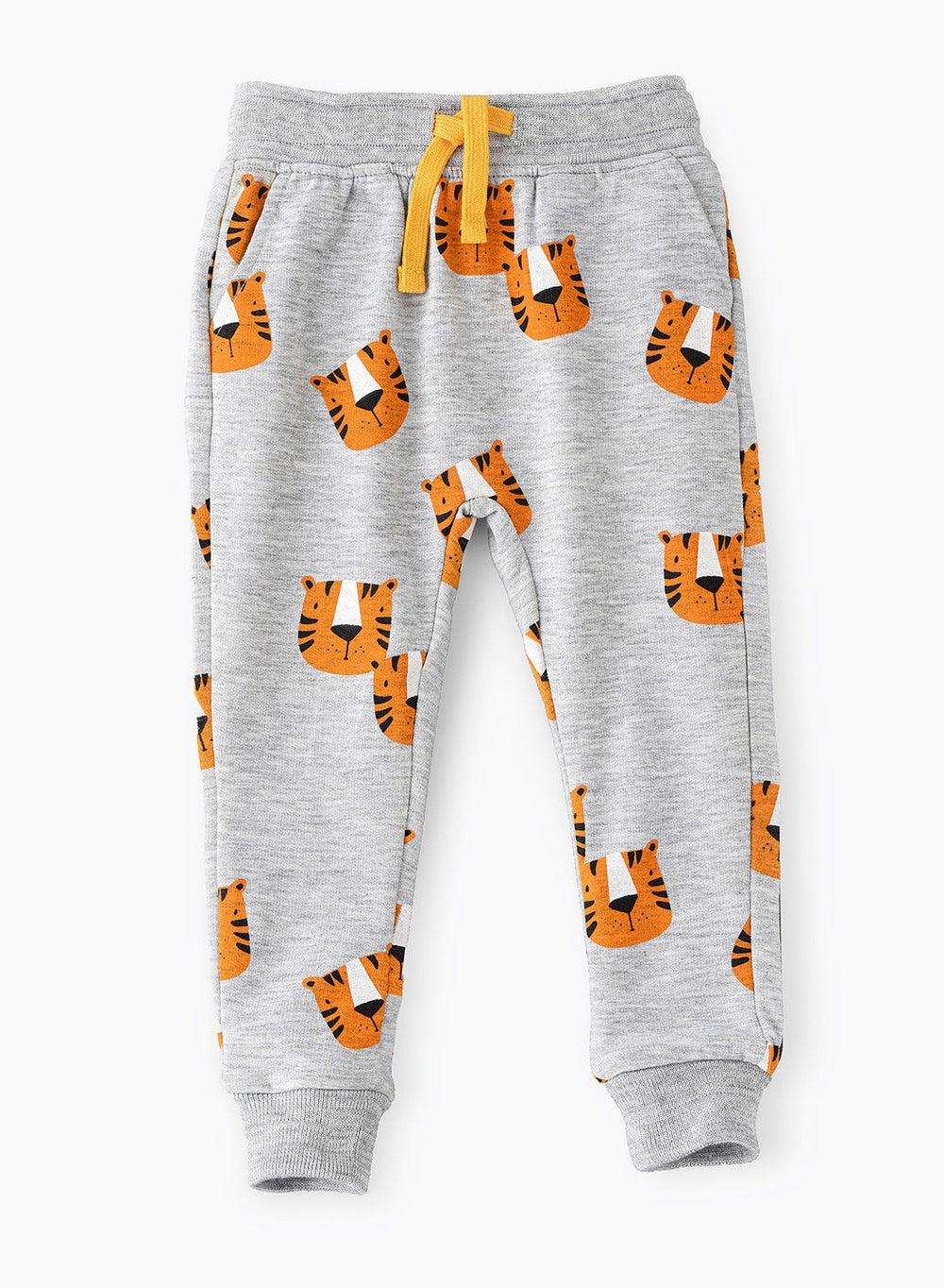 Grey Character Knit Jogger Jkinb W207 Slim Fit - Image 1