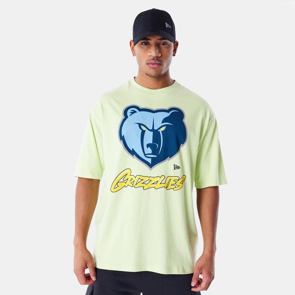 Memphis Grizzlies Wordmark Oversized Cotton T-Shirt - Image 1