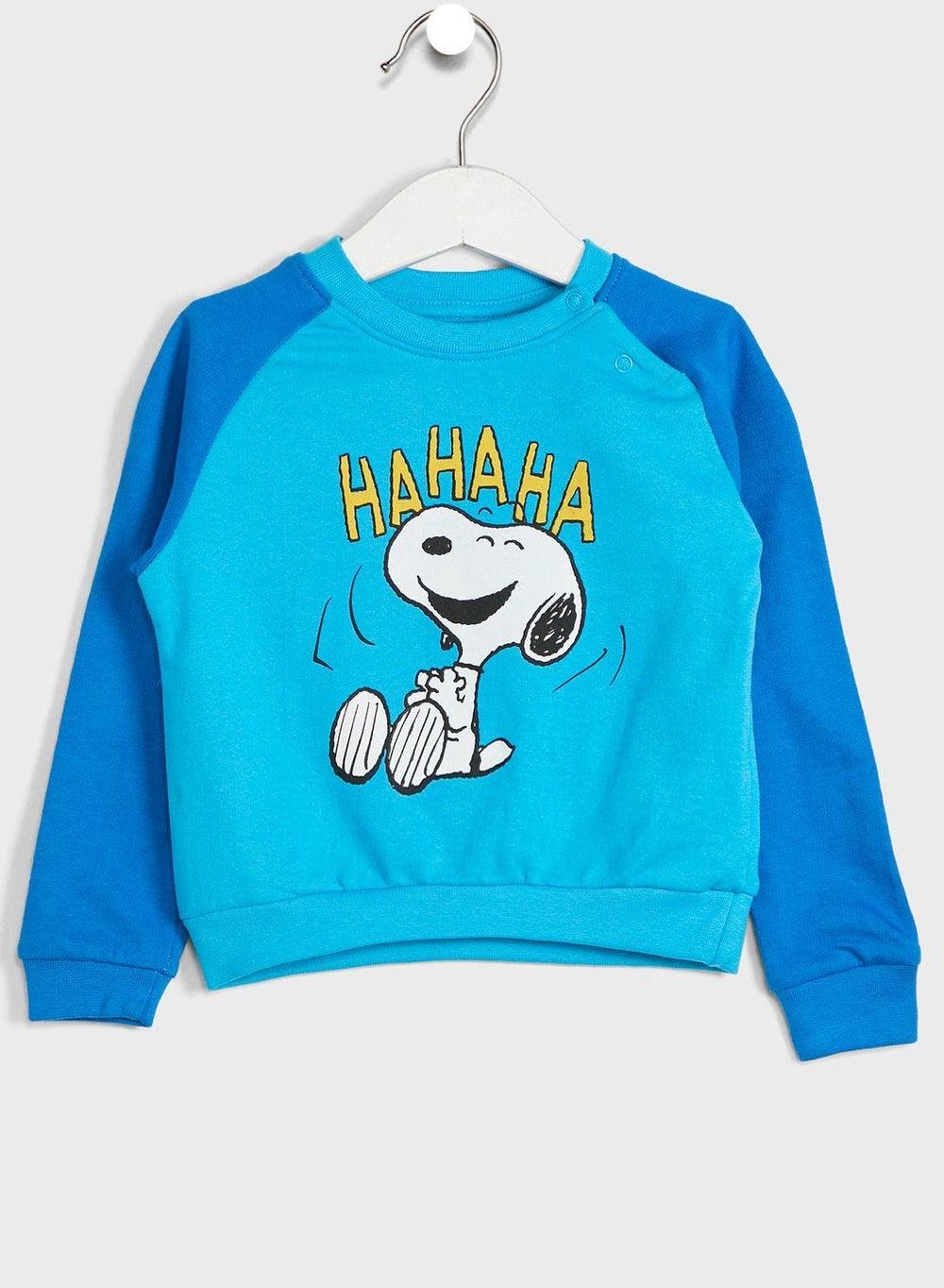 Infant Snoopy Character Sweatshirt Pullover - Image 1