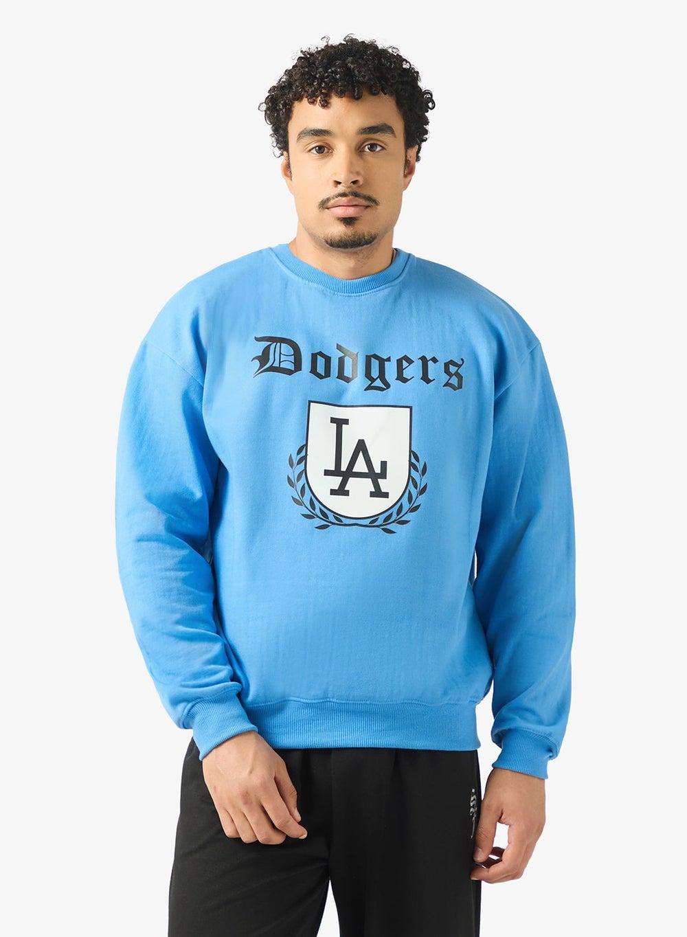 Blue Graphic Logo Sweatshirt Adnss134 Crew Neck - Image 1
