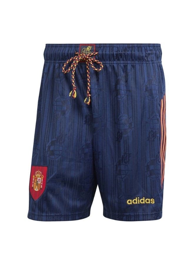 Spain 1996 Home Shorts FEF H SHO 96 Retro - Image 1