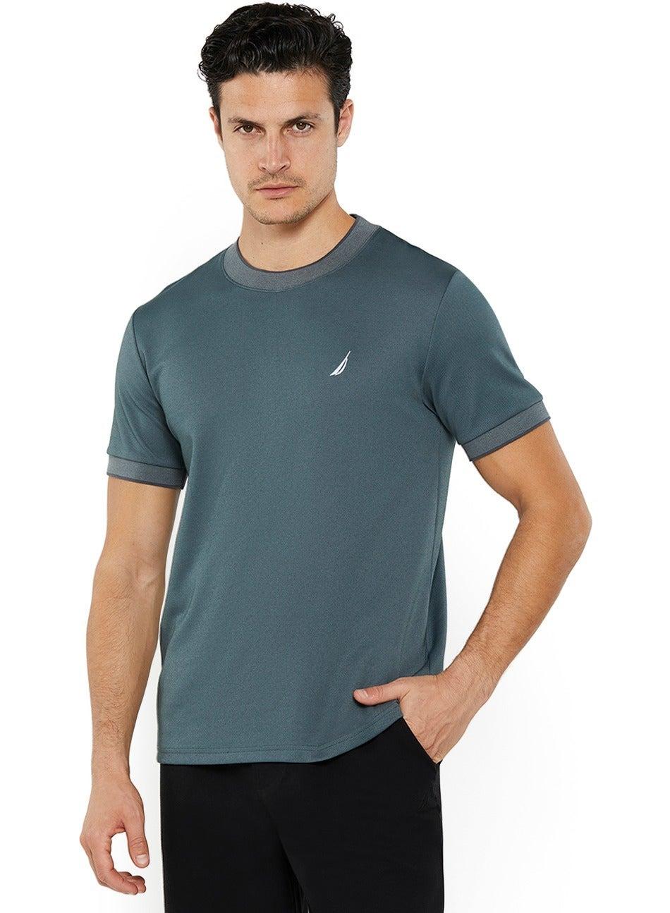 Nautica N1R02983 Regular Fit Cotton Blend Crew T-Shirt - Image 1