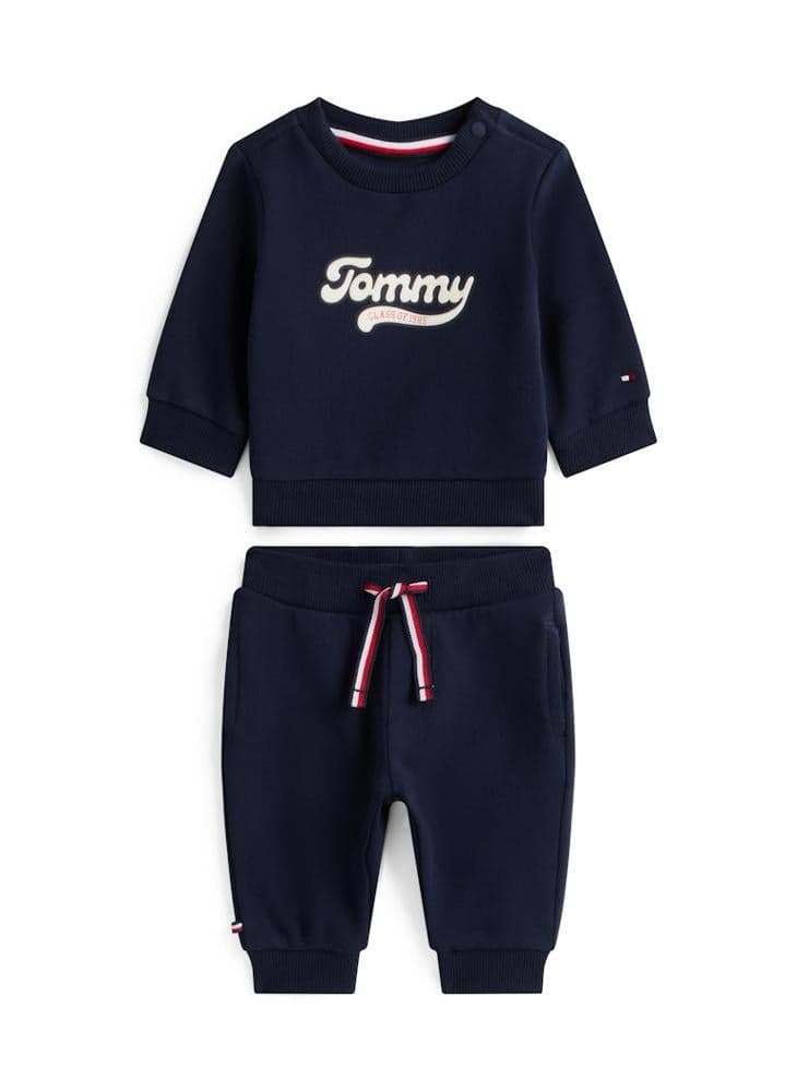 Boys Graphic Crew Neck Sweatshirt & Jogger Set KN0KN02109 - Image 1