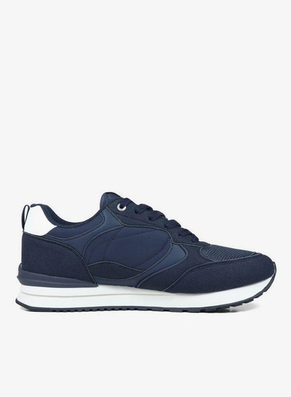 RUN SPIRIT BS Navy Lace-Up Sneakers GPM5214250040 - Image 1