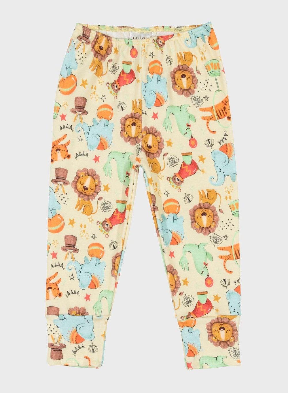 Infant Animals Print Slim Fit Sweatpants - Image 1