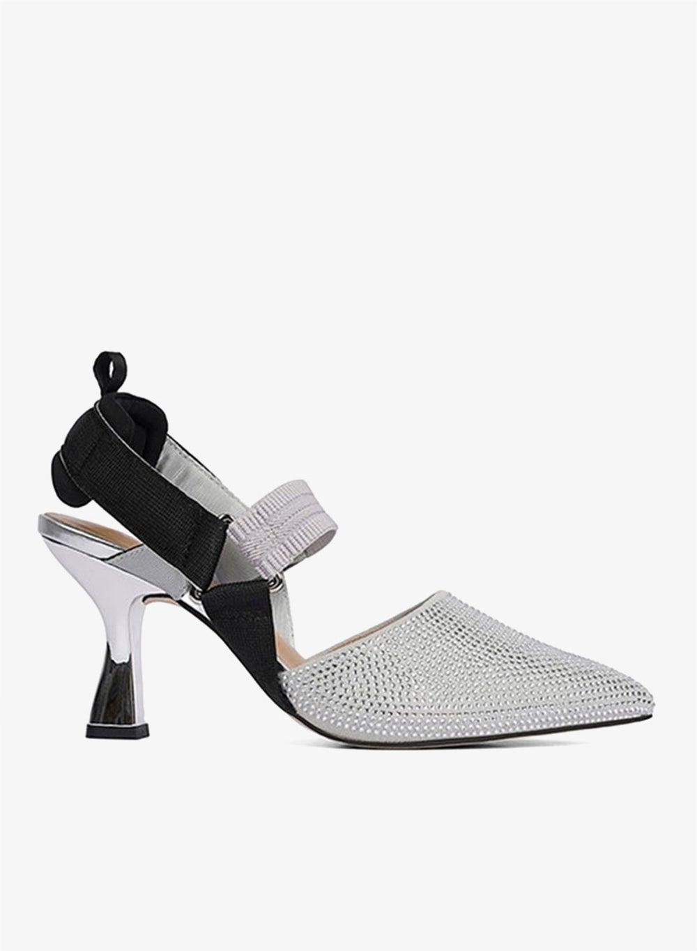 Ladies Lifestyle Mid Heel Sandals - Image 1