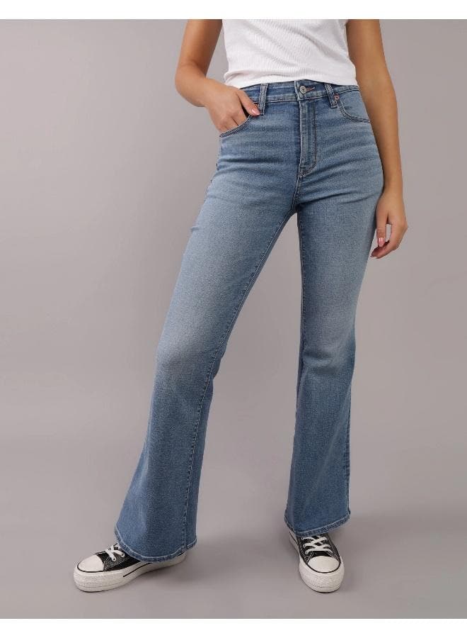 AE 335901508 Super High-Waisted Flare Jeans - Image 1