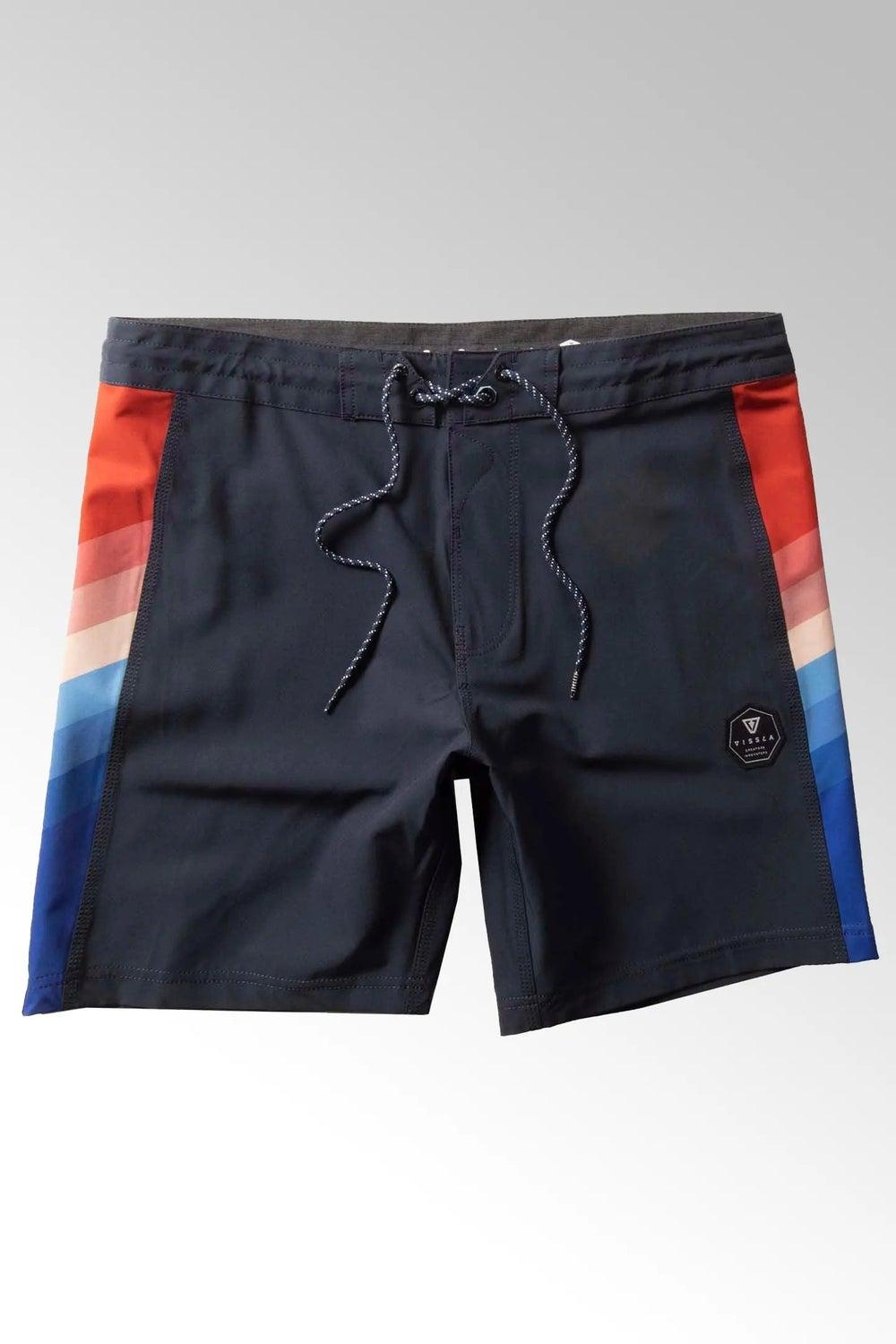Trimline 17.5" Dark Naval Stretch Swimshort - Image 1