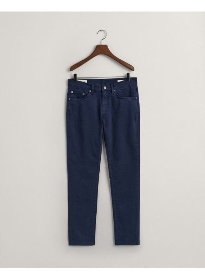 Slim Fit Desert Jeans in Stretch Cotton - Image 1
