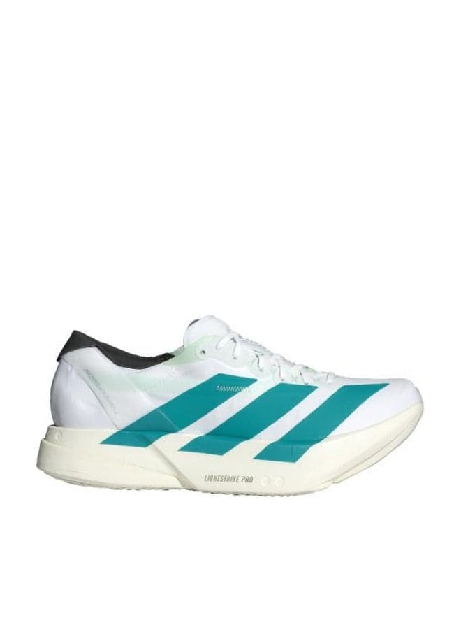 Adizero Adios Pro 4 Men’s White Running Shoes Jr1267 - Image 1
