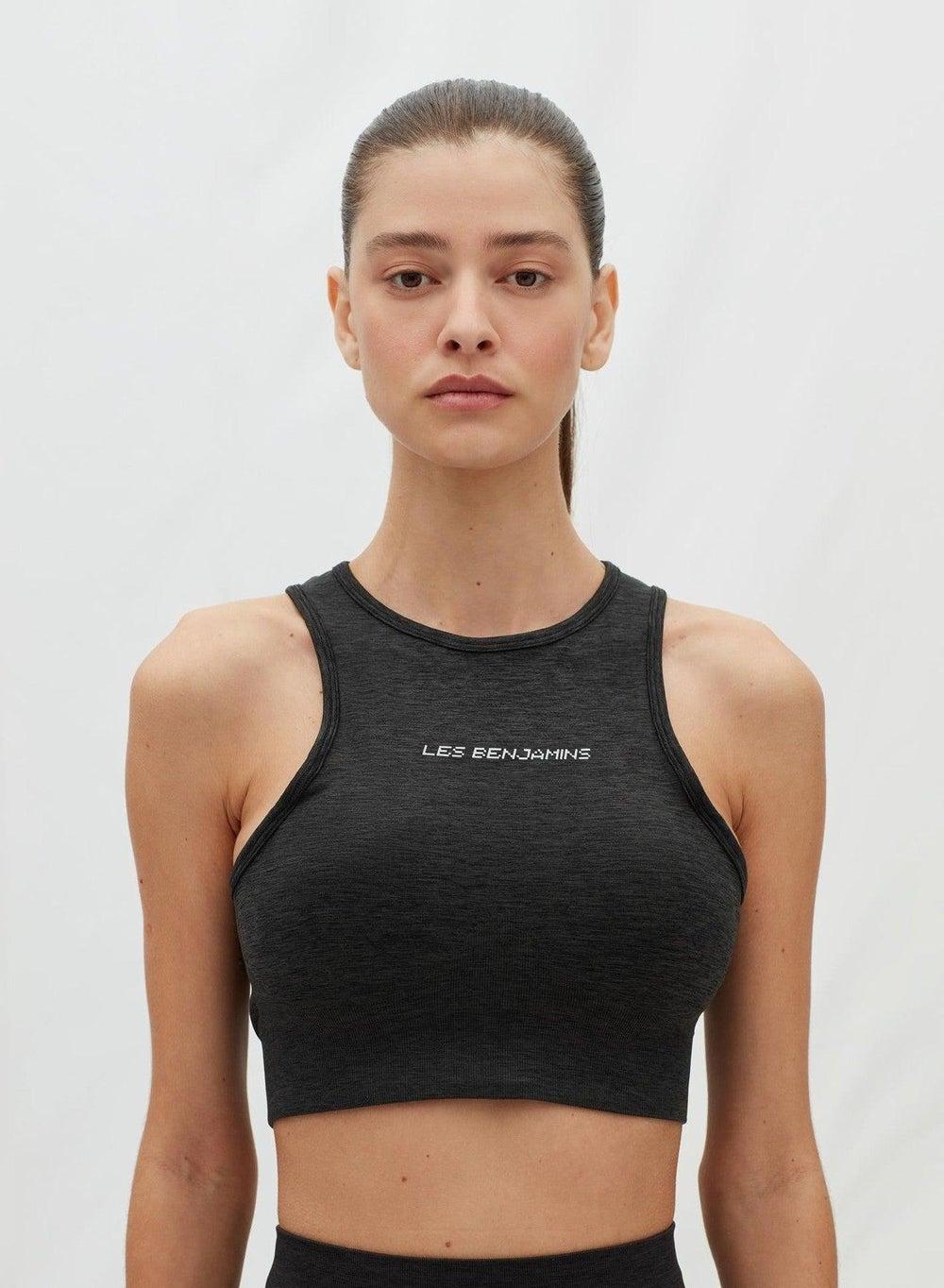 TANK TOP 503 Cropped Cross-Back Training Tank - Image 1