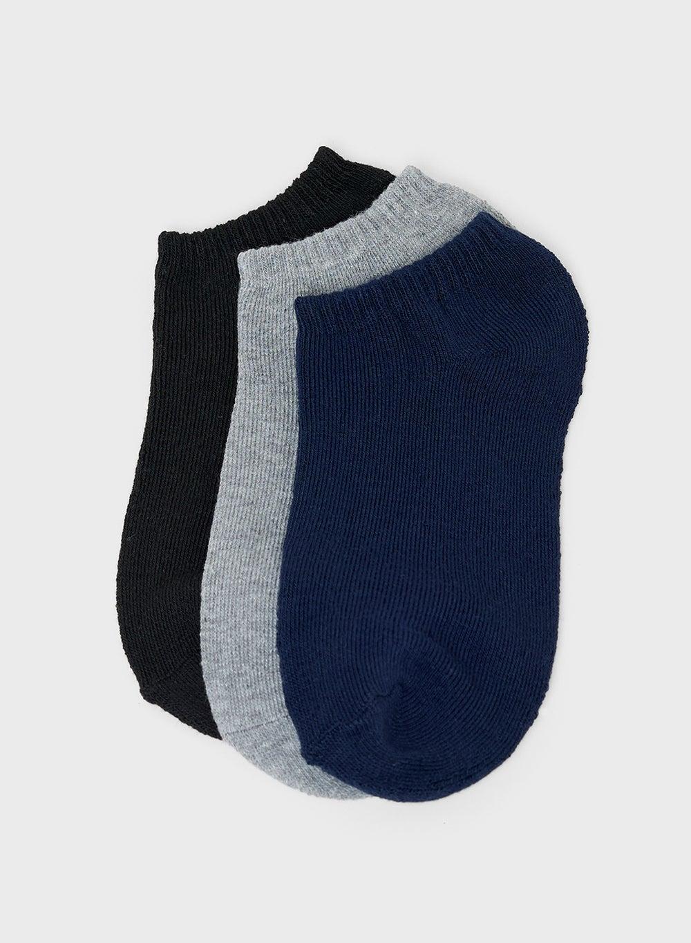 Men’s Multi-Color Ankle Socks 3-Pack FT 6003 - Image 1