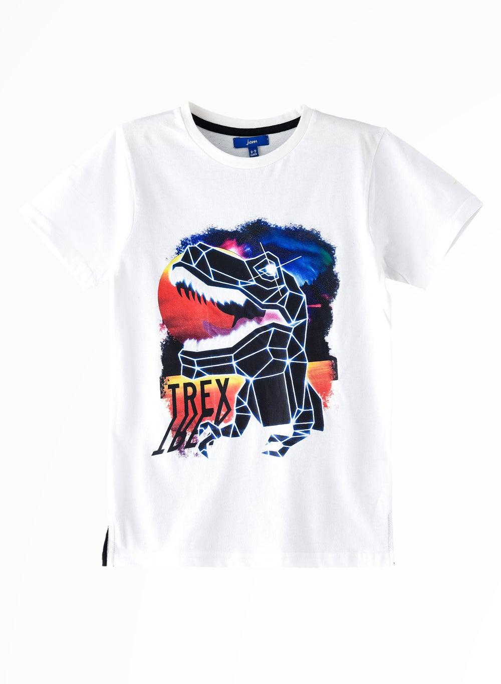Squad Goals Boys Graphic Cotton T-Shirt SP2407 - Image 1