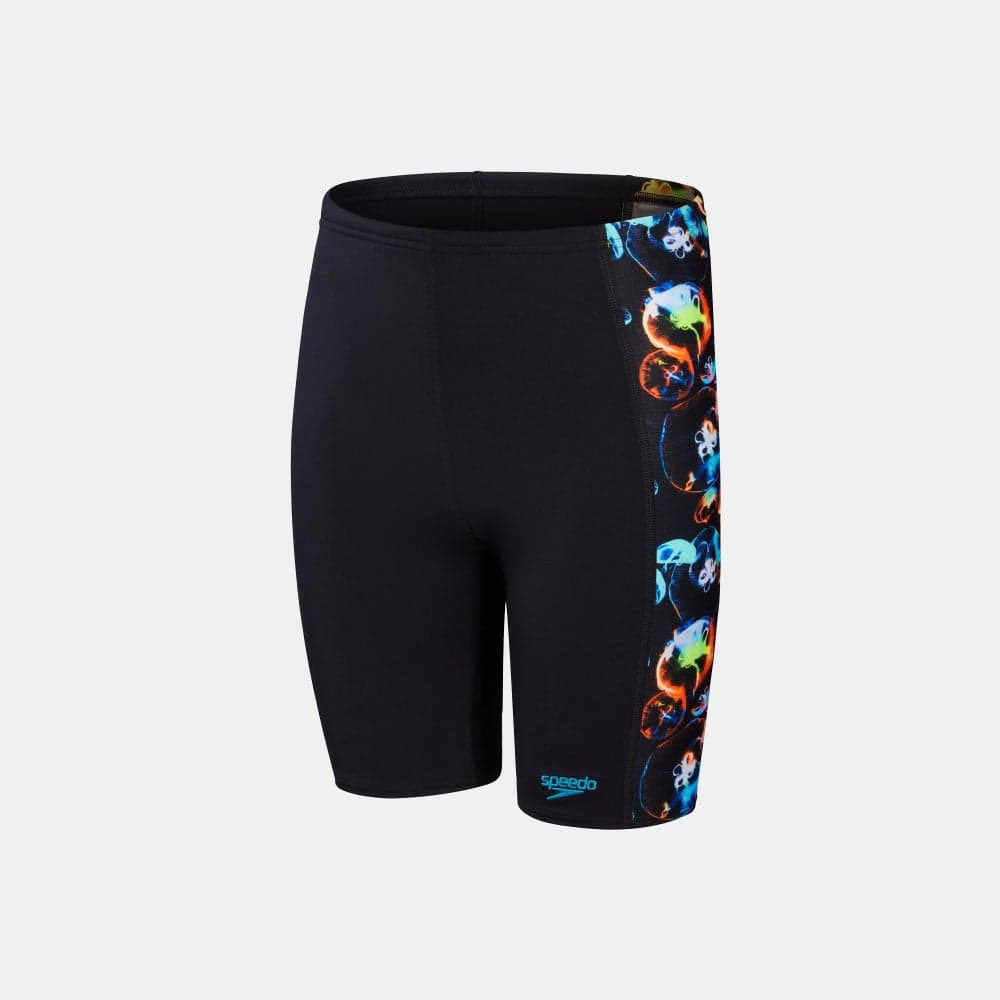 Speedo Kids Digital Panel Jammers Black 39cm - Image 1