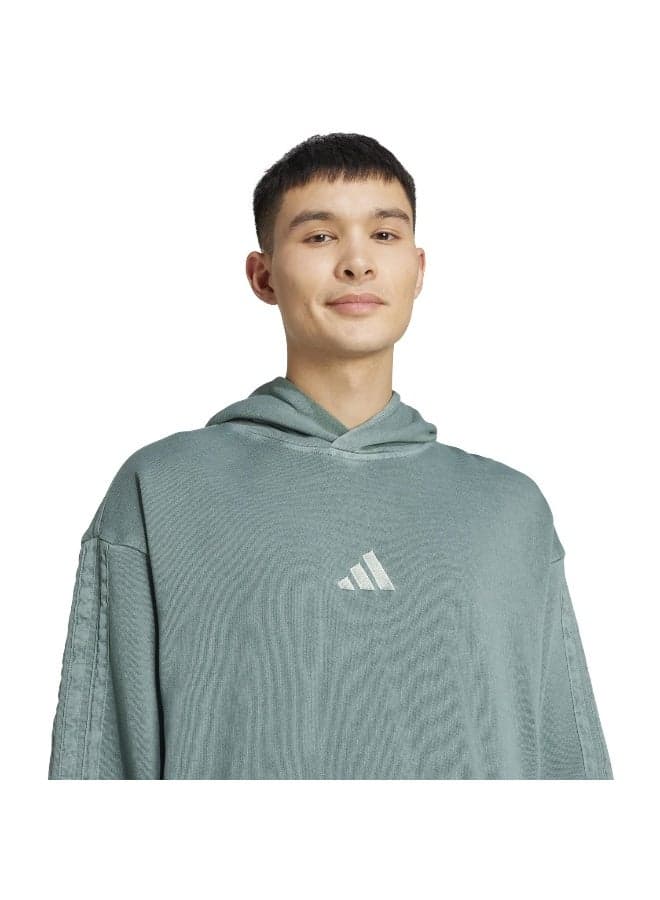 All Szn French Terry Washed Hoodie AURIVY - Image 1