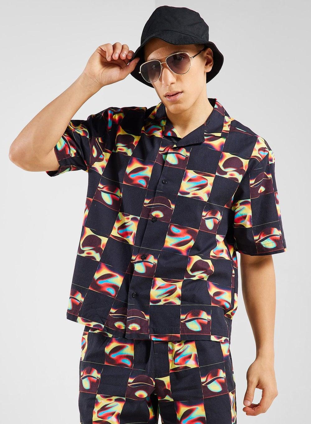 EDWIN Saike Check Shirt I033376 Multicolor Cotton - Image 1