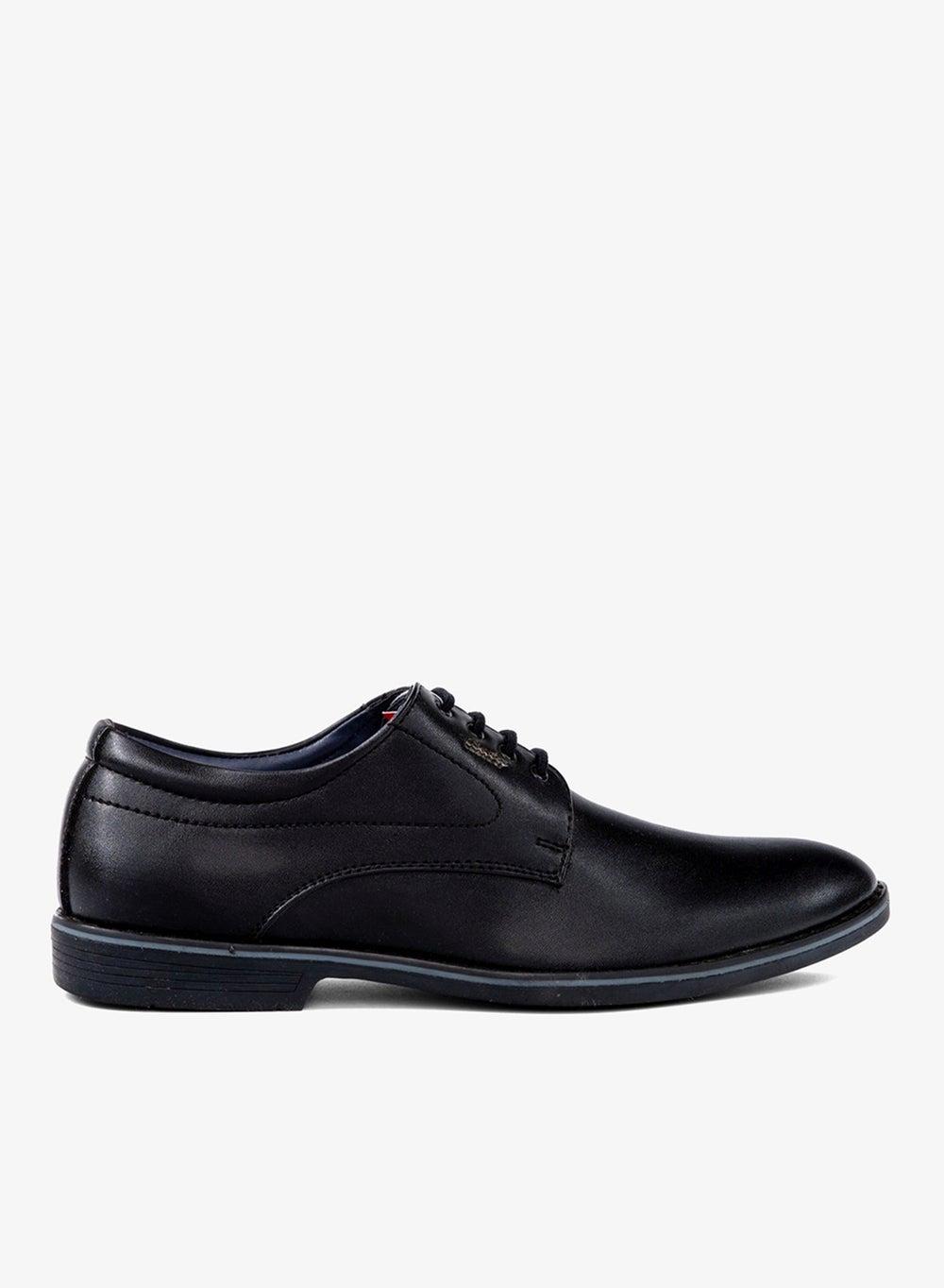 Bata 831 6130 Men’s Black Formal Low Heel Shoes - Image 1