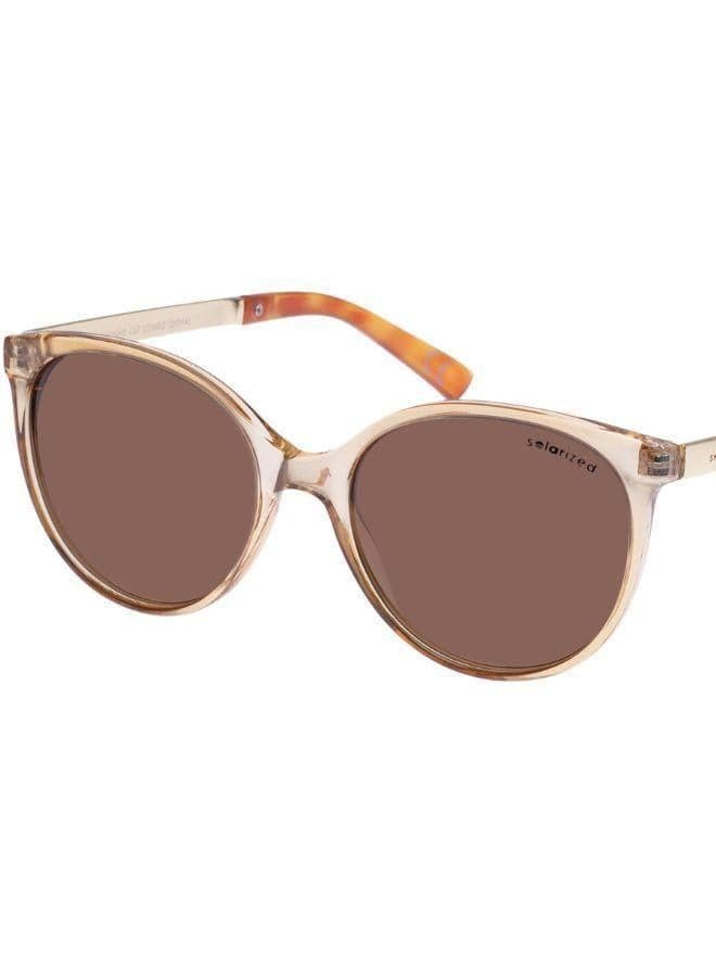ROUND CAT COMBO Sol2229944 Gold Oversized Sunglasses - Image 1