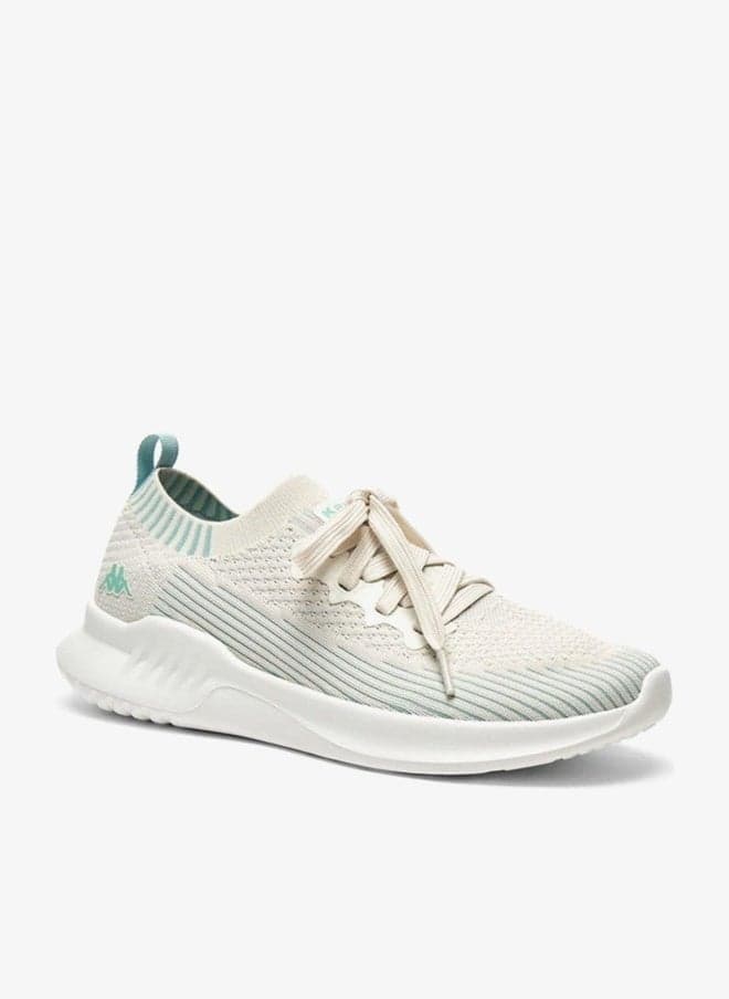 Kappa 21Yl113 Rbeige Lace-Up Walking Sneakers - Image 1