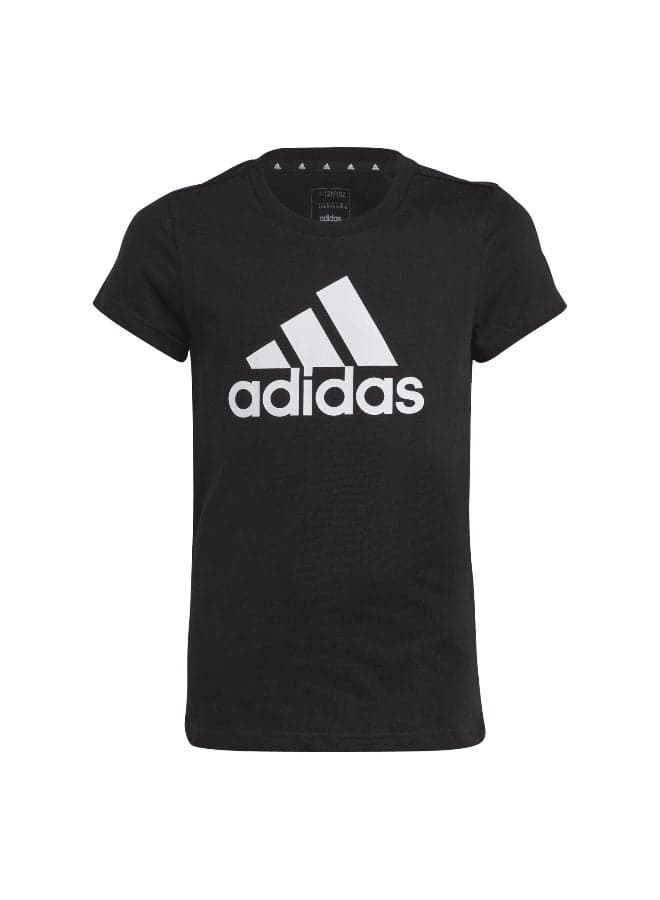 Adidas G Bl T Black Training T-Shirt 7-8Y - Image 1