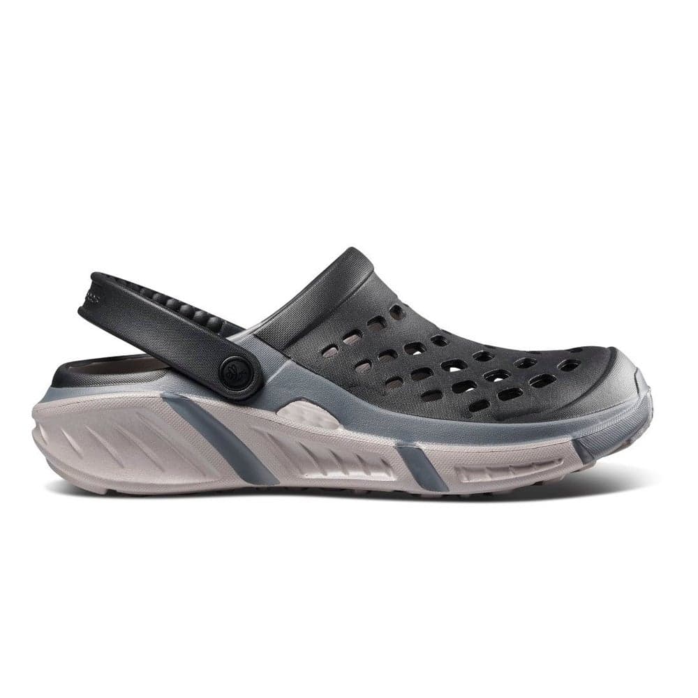 Men’s Trekking Clog Black Charcoal Comfort Slip-On - Image 1