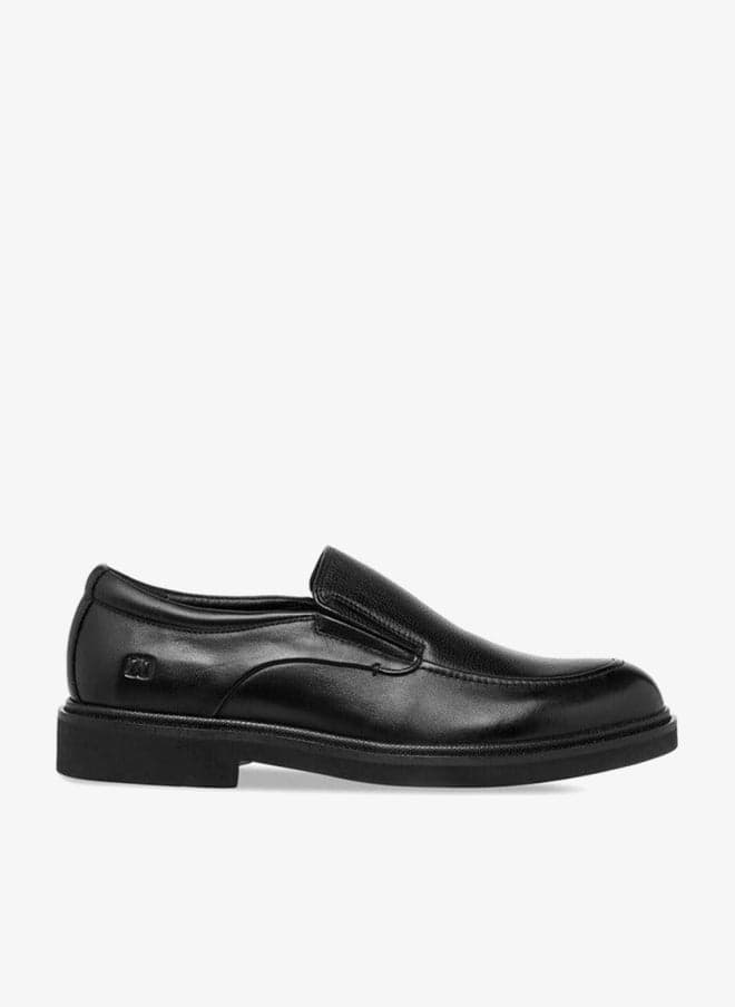 Men’s Black Leather Slip-On Loafers A20 Xy87F 901 - Image 1