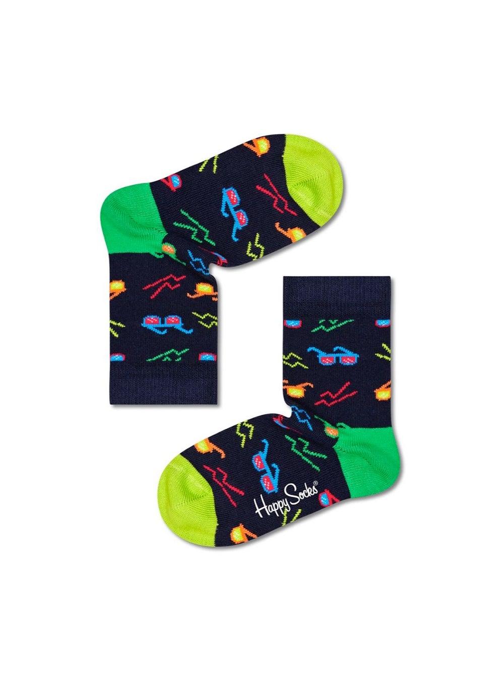 Kids Sunny Days Cotton Printed Socks - Image 1