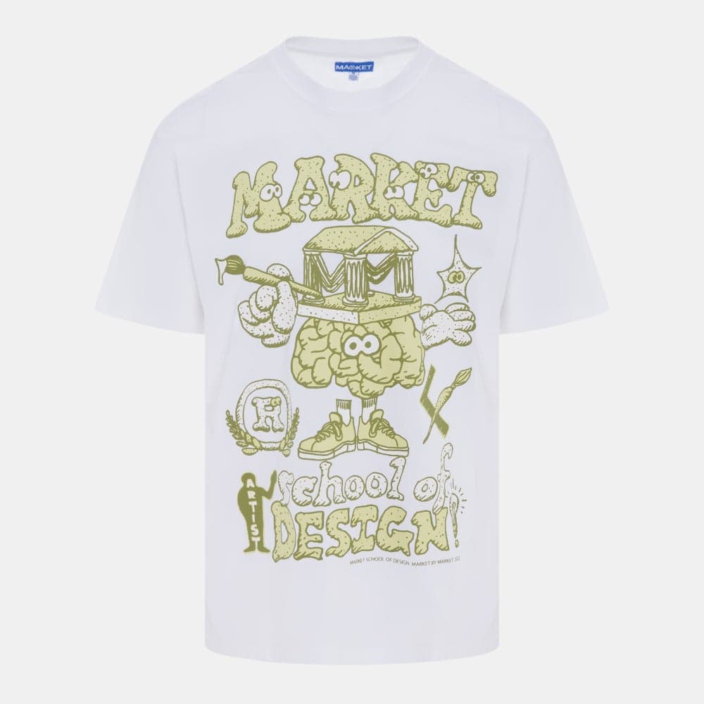 Men’s School of Design Graphic Cotton T-Shirt - Image 1