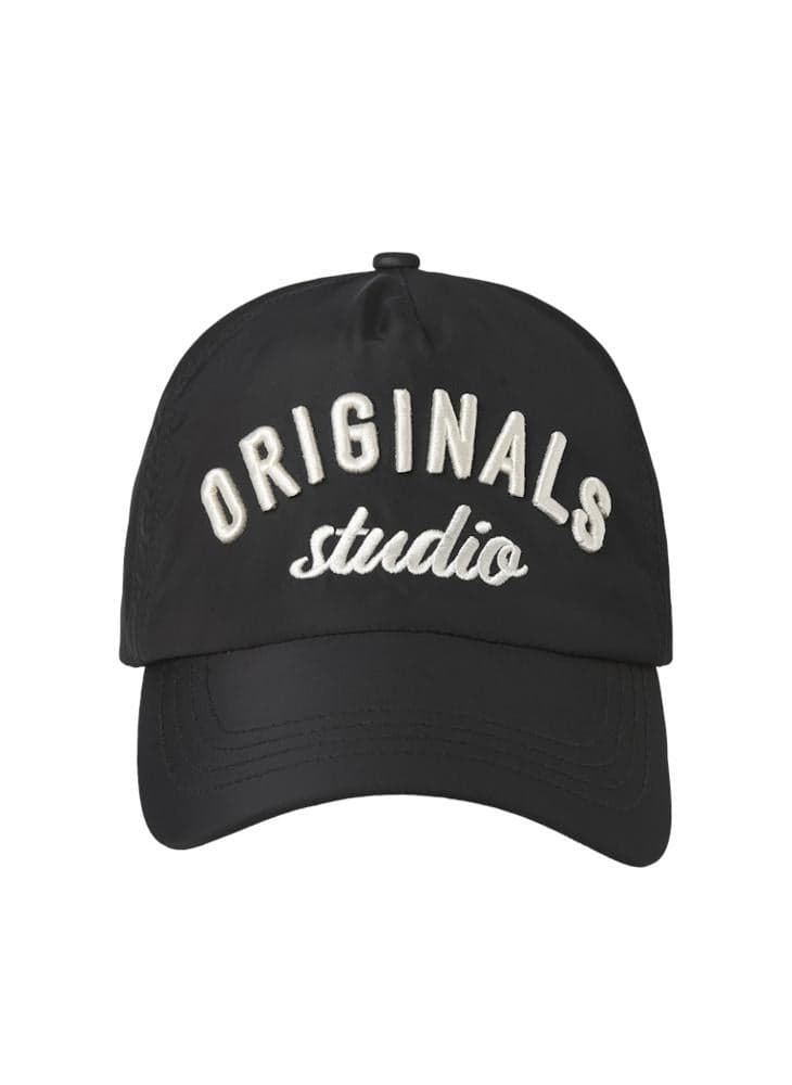 Casual Curved Peak Cap 12283930 Black - Image 1