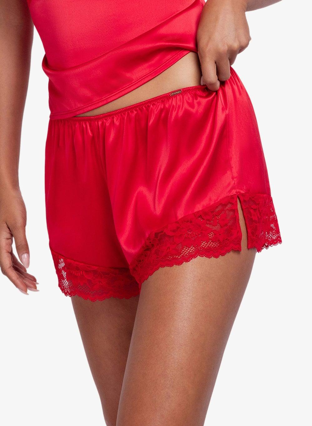 Dorina Lace Lounge Shorts Fxsh0028La182 Red - Image 1