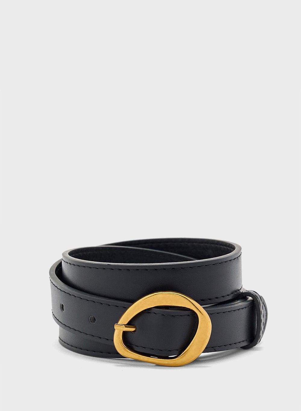 Kp900 Statement Buckle Black Belt - Image 1