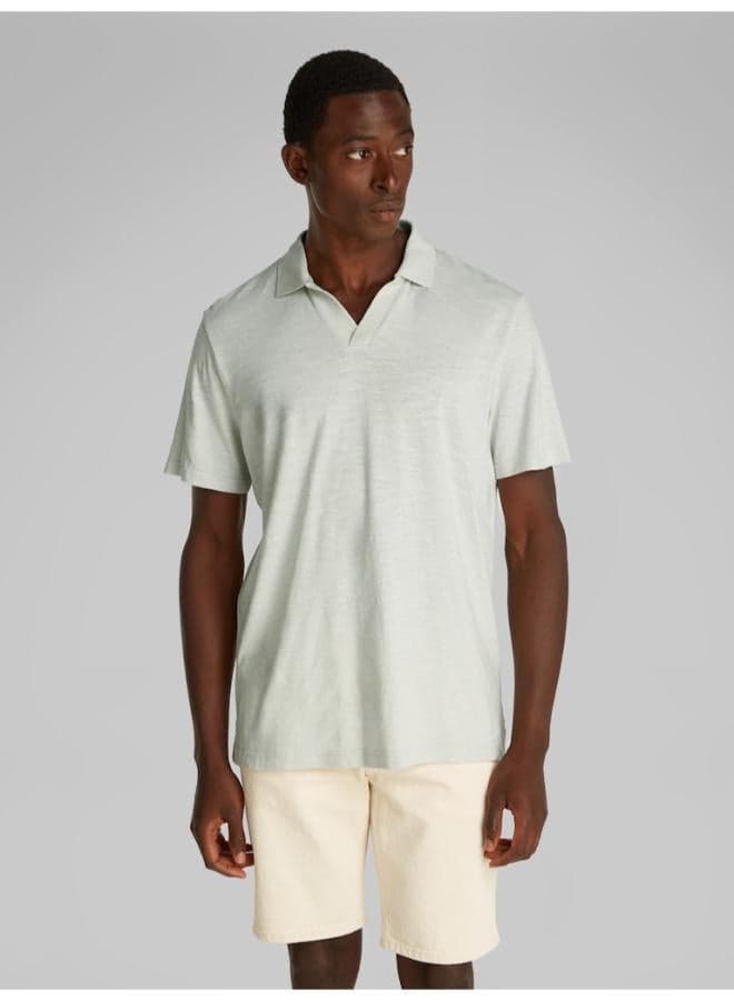 Smoke Cotton Casual Polo K10K114136Pfh - Image 1