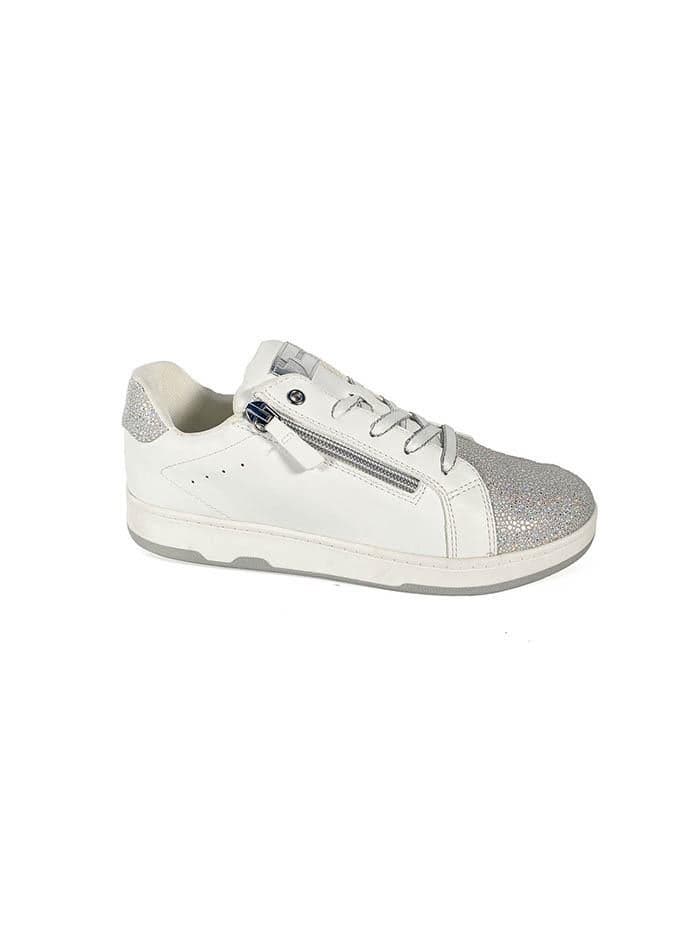 Women’s Glam Chic Classic Zip Lace Sneakers - Image 1