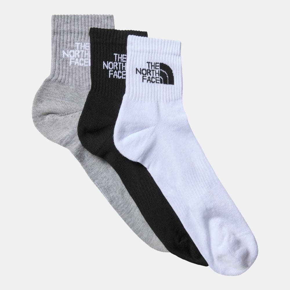 Multisport Cush Quarter Socks 3-Pack Breathable Comfort - Image 1