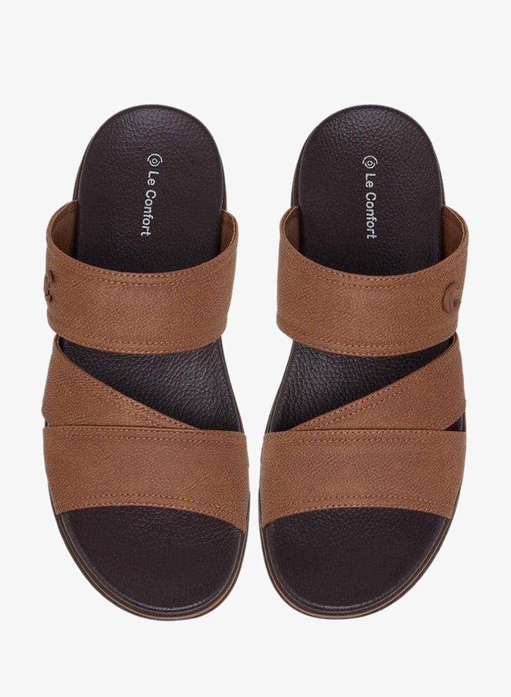 Textured Slip-On Comfort Sandals LS24030274 - Image 1