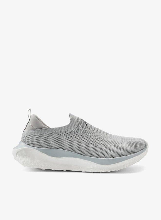 Men’s Textured Slip-On Sneakers 24Ym452M Grey - Image 1