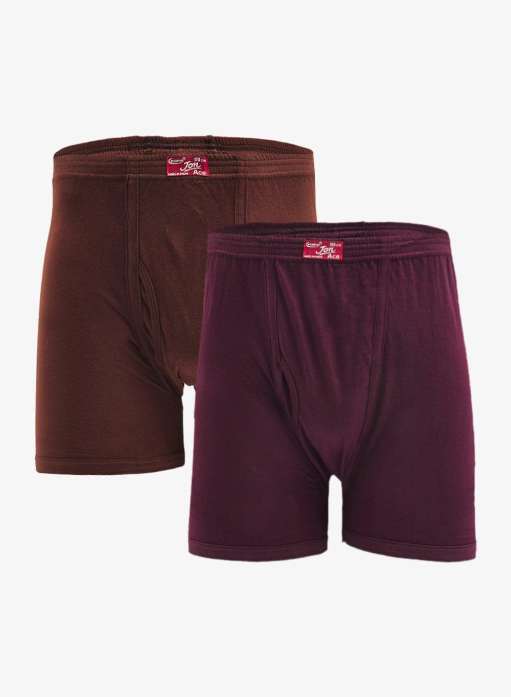 Rupa RJALT082 Men’s Solid Boxer 2-Pack Set - Image 1