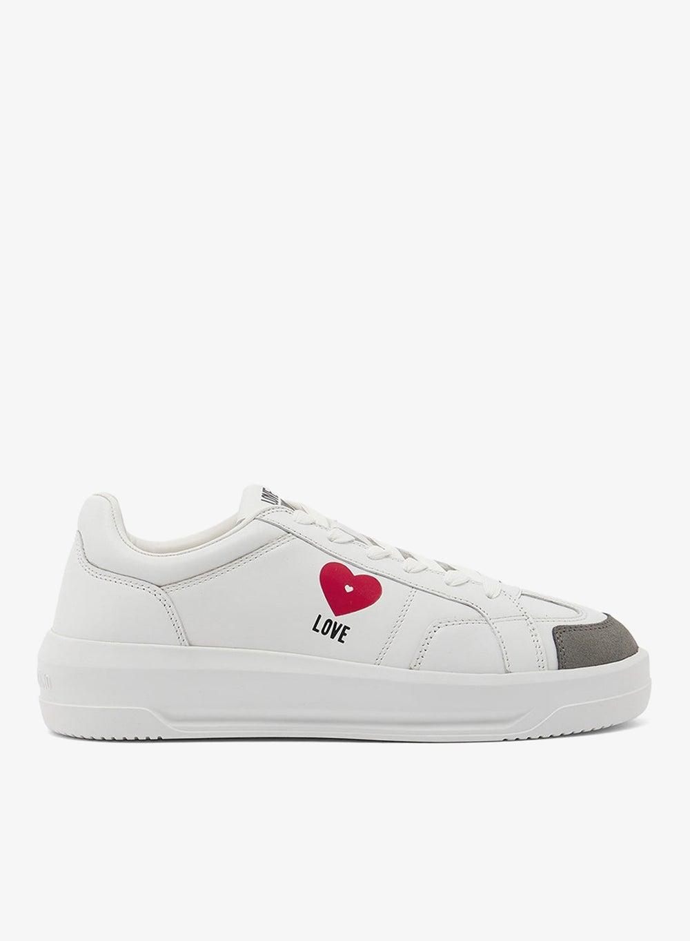 Love Moschino Logo Panel Low Top Sneakers JA15205G1NIAJ10A - Image 1