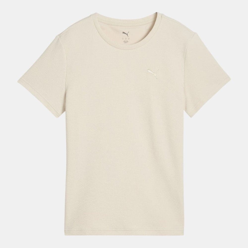 PUMA HER Women's Slim Fit T-Shirt Beige - Image 1
