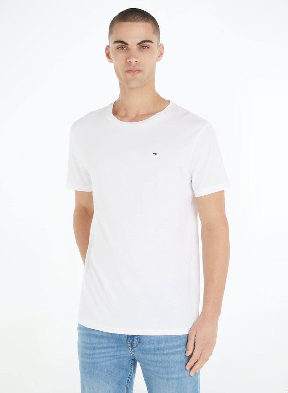 Organic Cotton Lounge T-Shirt White CN Tee SS - Image 1