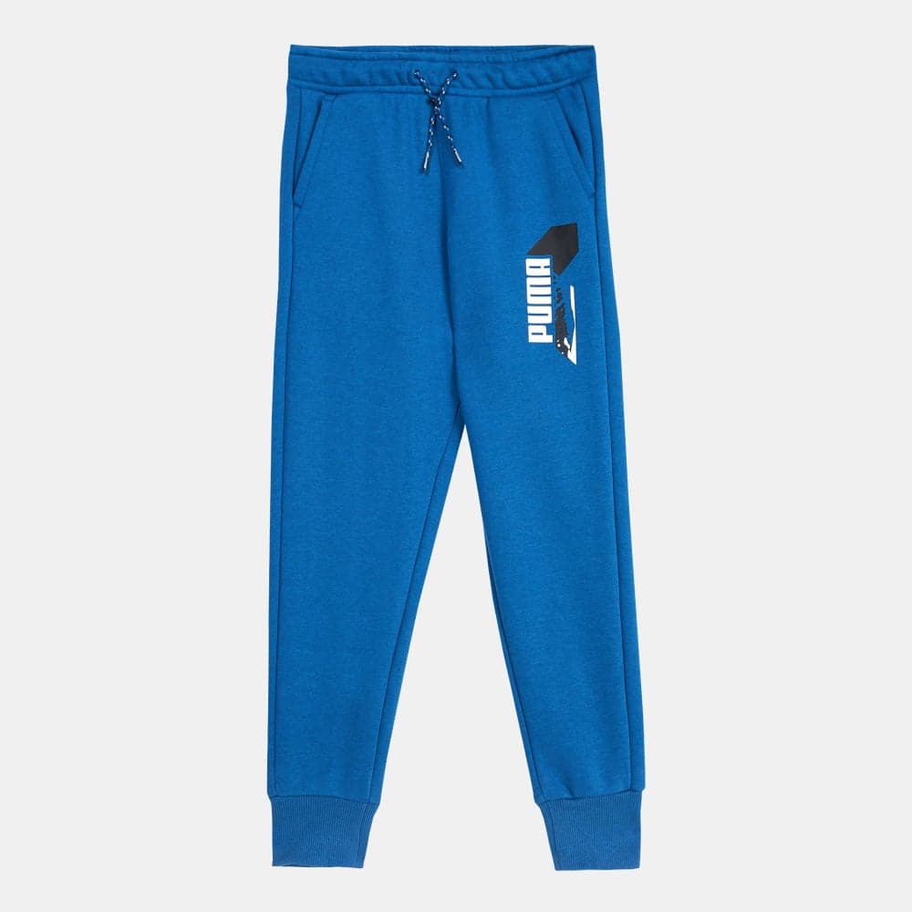 Kids' Alpha Blue Sweatpants Straight Fit Comfort - Image 1